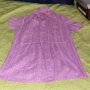 Women Within Pintucked Tunic M(14-16)